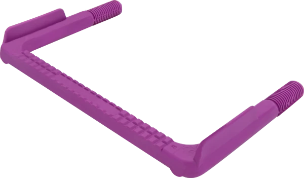 Steigbügel Form B der Farbe violett